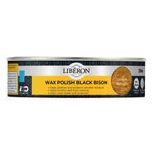 Liberon LIBBPWGM150N Black Bison Wax Paste Georgian Mahogany 150ml