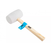 OX Pro White Rubber Mallet - 32oz / 907g