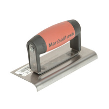 Marshalltown M36D Cement Edger Straight End DuraSoft® Handle 6 x 3in