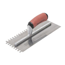 Marshalltown 6mm Stainless Steel Square Notched Trowel DuraSoft&reg; Handle