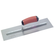 Marshalltown MPB14SSD Pre-Worn PermaShape&reg; Finishing S/S Trowel DuraSoft&reg; Handle 14 x 5in