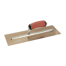 Marshalltown MXS73GSD Gold Finishing Trowel DuraSoft&reg; Handle 14 x 4.3/4in