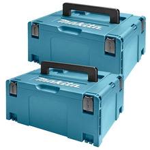 Makita 821551-8x2 821551-8 396mm x 296mm x 210mm MAKPAC Type 3 Connector Case 2pk
