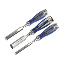 IRWINÂ® MarplesÂ® MAR750S3 IRWIN® Marples® M750 Splitproof Pro Bevel Edge Chisel Set, 3 Piece