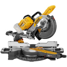 DeWalt DCS727N-XJ DCS727N 54V 250mm XR Flexvolt Double Bevel Slide Mitre Saw Bare Unit