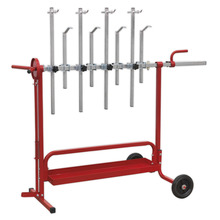 Sealey Heavy-Duty Universal Mobile Rotating Panel Stand