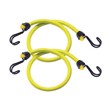 MLK3022E Master Lock Twin Wire Bungee Cord 100cm Yellow 2 Piece