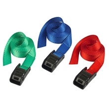 MLK3110ECOL Master Lock Lashing Strap with Metal Buckle, Coloured 2.5m 150kg (Pack 2)