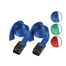 MLK3379ECOL Master Lock Lashing Strap with Metal Buckle, Coloured 5m 150kg (Pack 2)