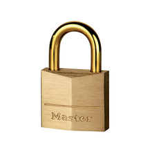 MLK635 Master Lock Solid Brass 35mm Padlock with Brass Plated Shackle