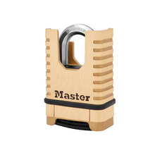 MLKM1177ECC Master Lock Excell™ Closed Shackle Brass Combination 58mm Padlock