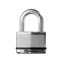 MLKM5 Master Lock Excell™ Laminated Steel 50mm Padlock 4-Pin - 25mm Shackle