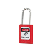 MLKS31RED Master Lock Lockout Padlock - 35mm Body & 4.76mm Stainless Steel Shackle