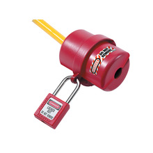 MLKS487 Master Lock Lockout Electrical Plug Cover Small for 120V - 240V