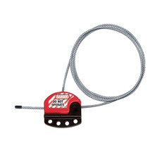 MLKS806 Master Lock Four Padlock Lockout Hasp with Adjustable Cable 1.8m
