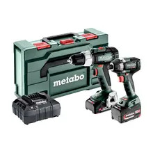 Metabo MPTCSET286 Combo Set 2.8.6 18V 1 x 2.0Ah & 1 x 4.0Ah