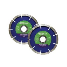 CorePlus CORDBMR125X2 MR125 Mortar Raking Diamond Blade 125mm Twin Pack