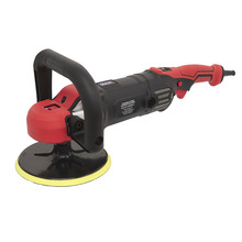 Sealey MS925PS 180mm Rotary Variable Speed Sander/Polisher 1400W/230V
