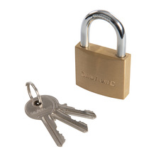 Silverline MSS03 Brass Padlock - 40mm