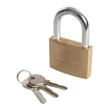 Silverline MSS05 Brass Padlock - 60mm