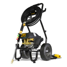V-TUF HDC140 - 110v Professional Cold Electric Site Pressure Washer with cage frame - 1750psi, 100Bar, 8L/min