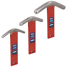 Sealey MW15 Curved T-Dollies for Sheet Metal Forming