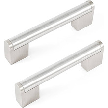 Eclipse 128 mm T Bar Cabinet Handle 2PK - Satin Nickel Plate - J95641