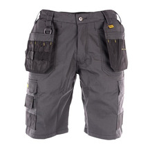 DeWALT CHEVERLEY SHORT 38 Power Tools Cheverley Lightweight Grey Polycotton Shorts Waist 38in