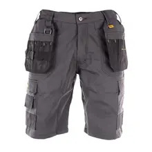 DeWALT CHEVERLEY SHORT 36 Power Tools Cheverley Lightweight Grey Polycotton Shorts Waist 36in