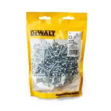 DEWALT DXPJS730E Square Flange Self-Tapping Pocket Hole Screw Coarse Thread No. 7a x 1 3/16