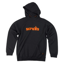 Scruffs Tamworth Logo Hoodie Black