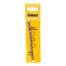 DeWalt Carbide Tipped Twist Drill Bit, 7mm x 123