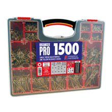 XMS25SCREWS XMS Forgefix 1500 Piece Multi-Purpose Screw Organiser