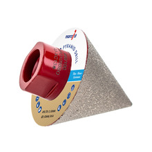 Marcrist 490.701-2-50MM Pyramid Drill 2mm - 50mm M14 80/100 Grit PD750