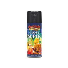 PlastiKote PKT1100 Gloss Super Spray Black 400ml