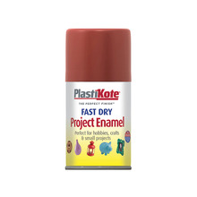 PlastiKote PKT112S Fast Dry Enamel Aerosol Nut Brown 100ml