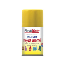 PlastiKote PKT113S Fast Dry Enamel Aerosol Buttercup Yellow 100ml
