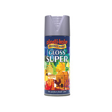 PlastiKote PKT1149 Gloss Super Spray Aluminium 400ml