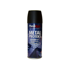 PlastiKote PKT1284 Metal Protekt Spray Matt Black 400ml