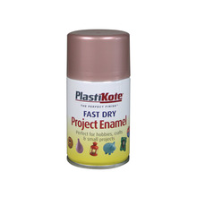 PlastiKote PKT144S Fast Dry Enamel Aerosol Rose Gold 100ml
