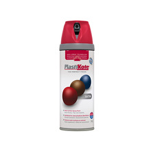 PlastiKote PKT22106 Twist & Spray Satin Real Red 400ml