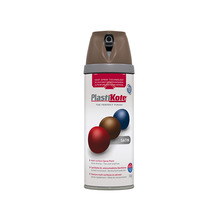 PlastiKote PKT22113 Twist & Spray Satin Chocolate Brown 400ml