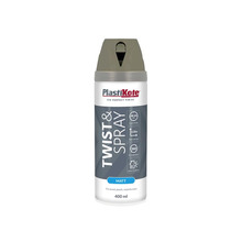 PlastiKote PKT23122 Twist & Spray Matt Quartz Grey 400ml