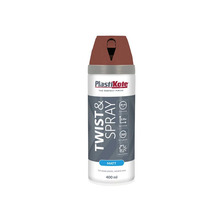 PlastiKote PKT23124 Twist & Spray Matt Pantile Red 400ml