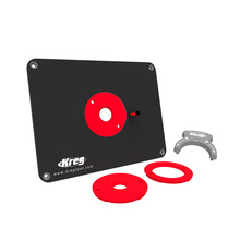 Kreg Precision Router Table Insert Plate - Predrilled for Triton