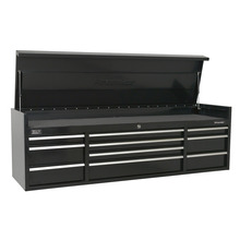 Premier™ Heavy-Duty Extra-Wide Topchest 10 Drawer 1830mm - Black