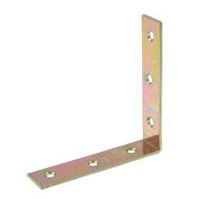 Eclipse 75 mm Corner Brace - Zinc Yellow Plate - Pack of 4 - J94260