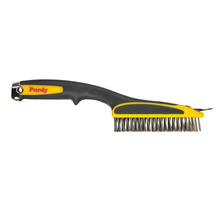 Short Handled Wire Brush 11in