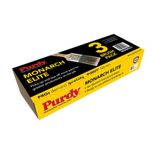 Purdy® PURMONSPEC3 Monarch™ Elite™ Paint Brush Set, 3 Piece