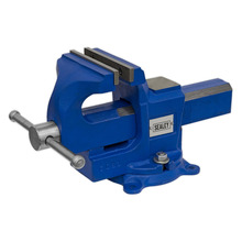 Sealey QAVE100 Quick Action SG Iron Vice with Swivel Base 100mm